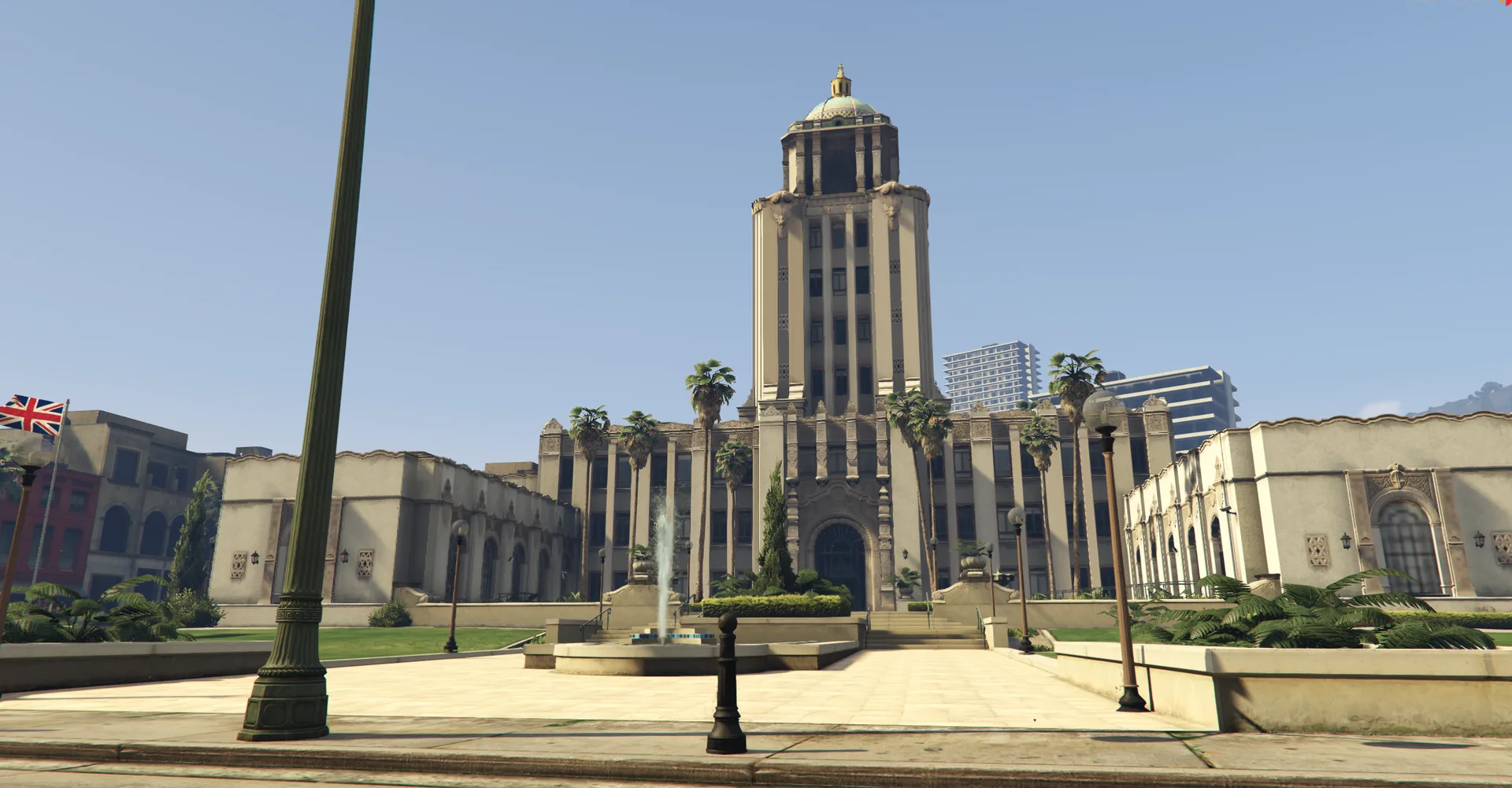 This is the city hall building head inside