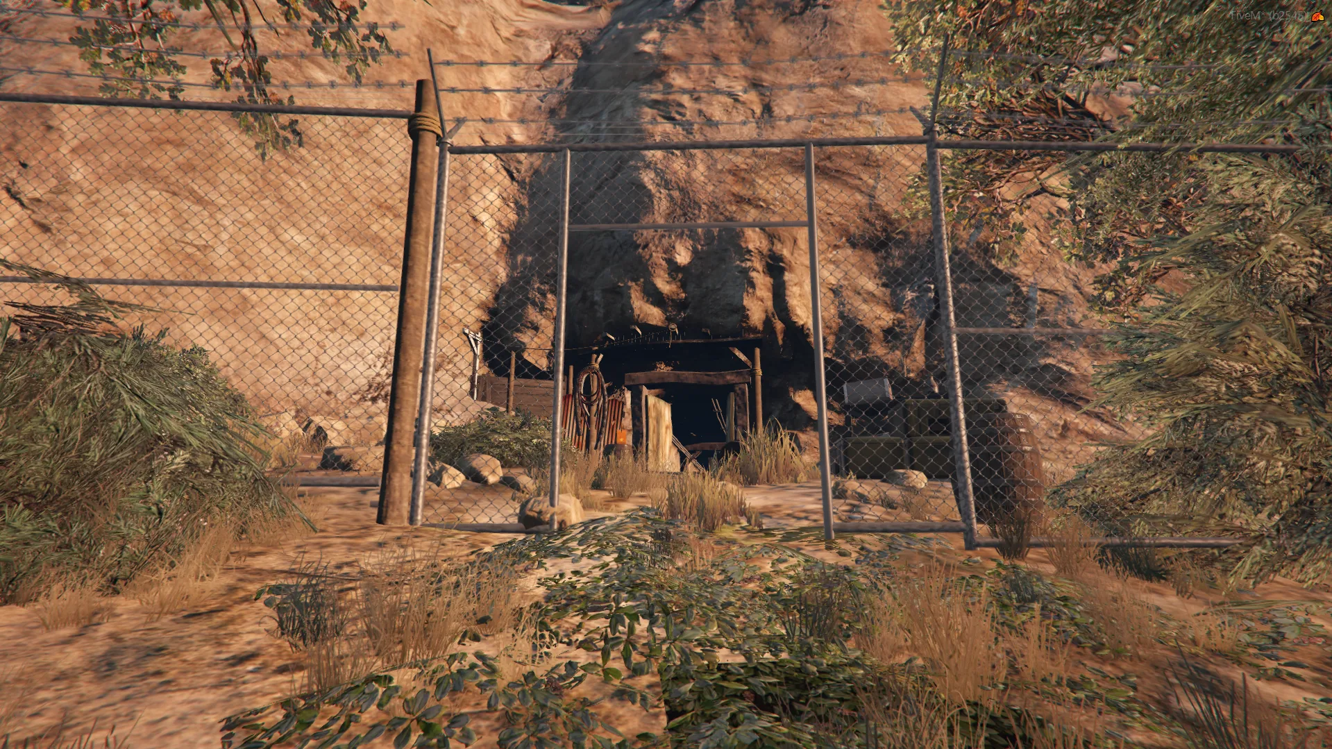 Mine area